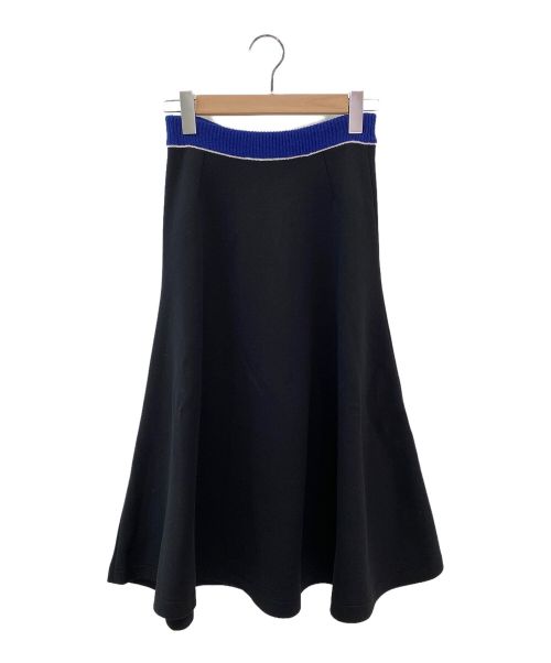 MARNI（マルニ）MARNI (マルニ) デザインスカート ブラック×ブルー サイズ:36の古着・服飾アイテム