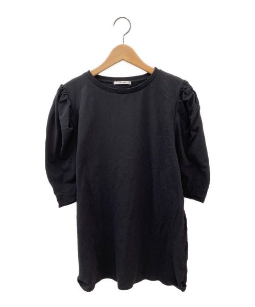 CELERI（セルリ）CELERI (セルリ) PUFF Tシャツ ブラック サイズ:FREEの古着・服飾アイテム