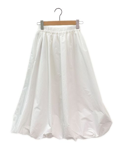 akiki（アキキ）akiki (アキキ) balloon skirt ホワイト サイズ:FREE 未使用品の古着・服飾アイテム