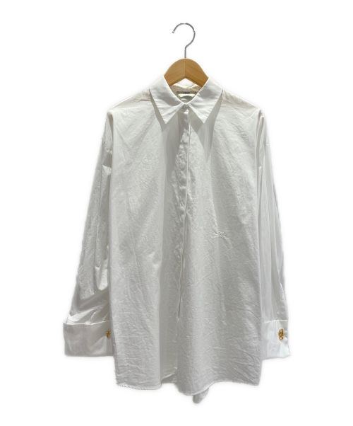FENDI（フェンディ）FENDI (フェンディ) カフスシャツ ホワイト サイズ:36の古着・服飾アイテム
