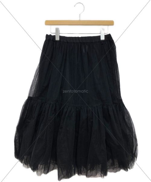 COMME des GARCONS GIRL（コムデギャルソンガール）COMME des GARCONS GIRL (コムデギャルソンガール) チュールスカート ブラック サイズ:Sの古着・服飾アイテム