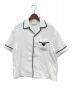 PRADA（プラダ）の古着「21SS パイル地シャツ」｜ホワイト