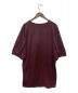 DOLCE & GABBANA (ドルチェ＆ガッバーナ) オーバーサイズTシャツ ボルドー サイズ:50：9800円