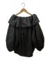 RIKO (リコ) Double-collar quilting sleeve blouse ブラック サイズ:F：20800円