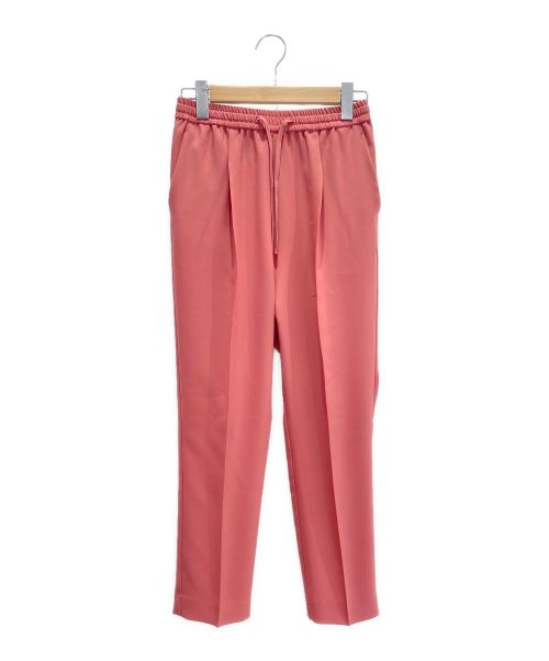 YORI（ヨリ）YORI (ヨリ) サラサラスティックパンツ ピンク サイズ:38 未使用品の古着・服飾アイテム