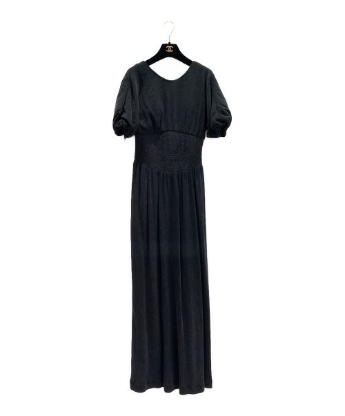 CHANEL（シャネル）CHANEL (シャネル) バックジップドレスワンピース ブラック サイズ:36の古着・服飾アイテム