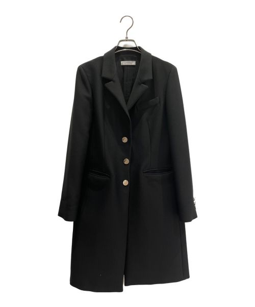GIANNI VERSACE（ジャンニヴェルサーチ）GIANNI VERSACE (ジャンニヴェルサーチ) コート ブラック サイズ:42の古着・服飾アイテム