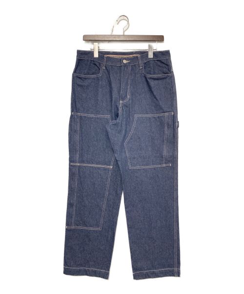 stussy（ステューシー）stussy (ステューシー) carpenter pants ブルー サイズ:SIZE 34の古着・服飾アイテム