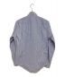 LOEWE (ロエベ) アナグラム刺繍ストライプシャツ ブルー サイズ:40：29800円