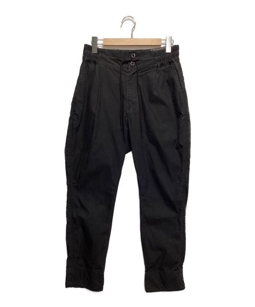 nonnative（ノンネイティブ）nonnative (ノンネイティブ) OMMANDER EASY RIB ANKLE CUT PANTS ブラック サイズ:1の古着・服飾アイテム