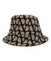 VALENTINO（ヴァレンティノ）の古着「canvas-jacquard bucket hat」｜ベージュ
