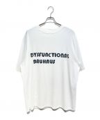 CELINEセリーヌ）の古着「DYSFUNCTIONAL BAUHAUSTシャツ」｜ホワイト