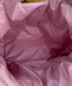 中古・古着 MIU MIU (ミュウミュウ) キルティング巾着バッグ ピンク：22800円