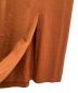 中古・古着 Mame Kurogouchi (マメクロゴウチ) Cotton Jersey Sleeveless Dress ブラウン サイズ:1 未使用品：27000円