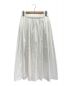 EVERYDAY I LIKE. (エヴリデイ アイ ライク) Cotton Dramatic ギャザースカート ホワイト サイズ:FREE 未使用品：14800円