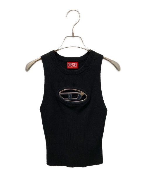 DIESEL（ディーゼル）DIESEL (ディーゼル) M-Onerva-Top ブラック サイズ:XSの古着・服飾アイテム
