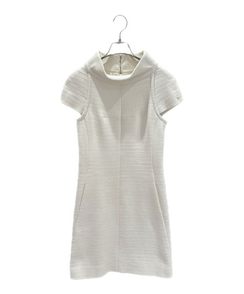 CHANEL（シャネル）CHANEL (シャネル) High neck dress ホワイト サイズ:34の古着・服飾アイテム