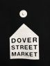 中古・古着 CHROME HEARTS (クロムハーツ) DOVER STREET MARKET (ドーバー ストリート マーケット) ジップパーカー ブラック サイズ:L 未使用品：99800円