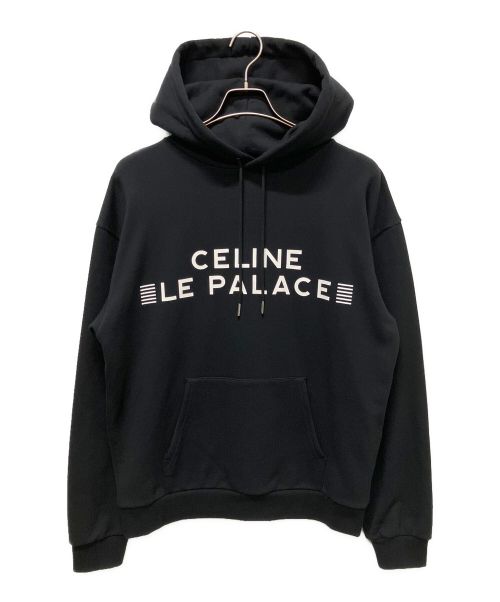 CELINE（セリーヌ）CELINE (セリーヌ) LE PALACE/ルパレスフーディー ブラック サイズ:Mの古着・服飾アイテム
