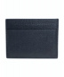 Saint Laurent Paris (サンローランパリ) Coal Grain Leather Card Holder ネイビー サイズ:-：10800円