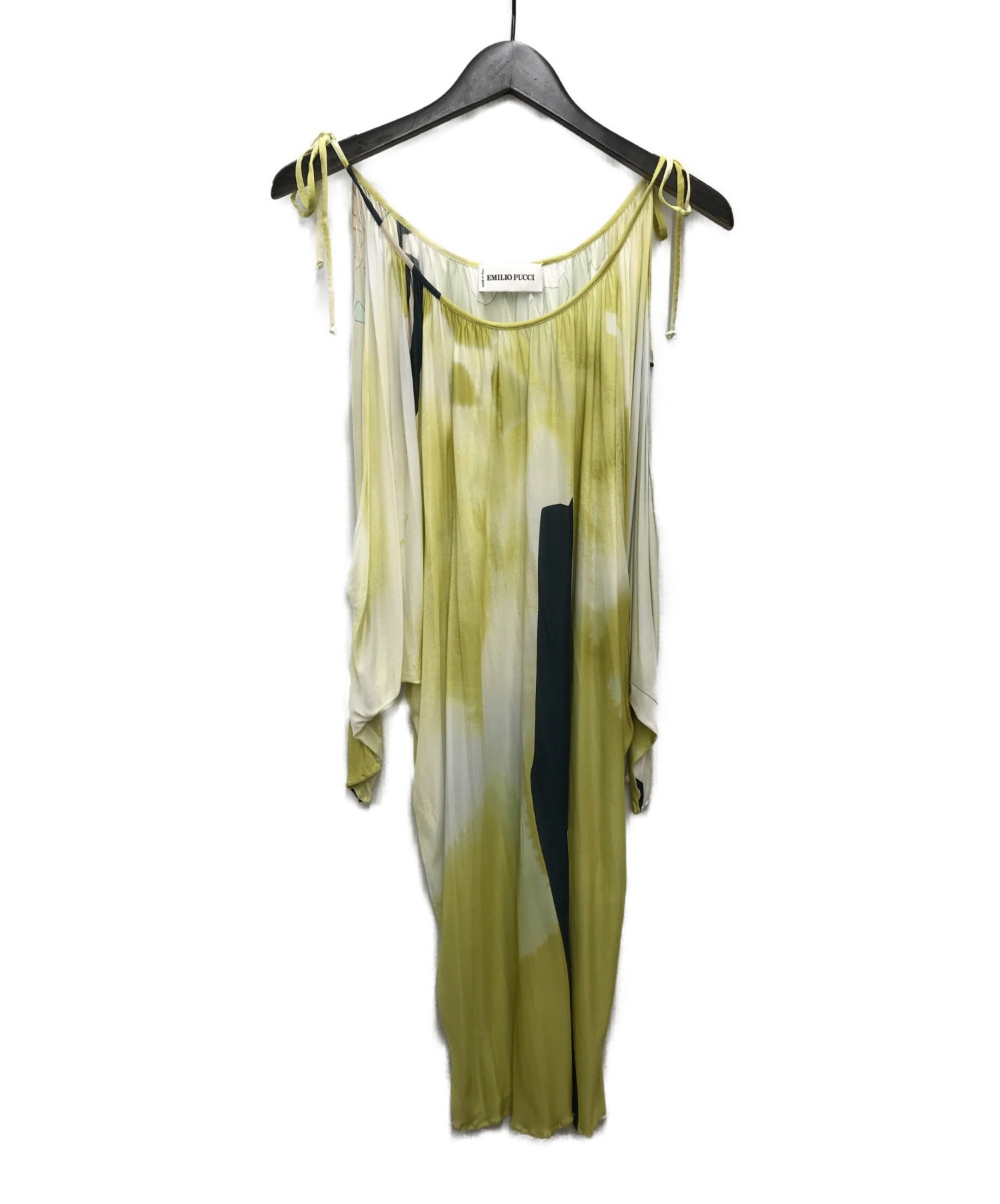 New限定品 エミリオプッチ Emilio Pucci ワンピース サイズ38 I S レディース アイボリー クルーネック ノースリーブ ミニ 人気トレンド Carlavista Com