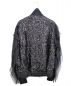 sacai (サカイ) スパンコールレースジャケット ブラック サイズ:-：19800円