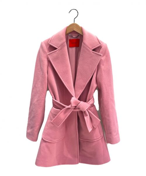 MAX&Co.（マックスアンドコー）MAX&Co. (マックスアンドコー) ウールコート ピンク サイズ:36の古着・服飾アイテム