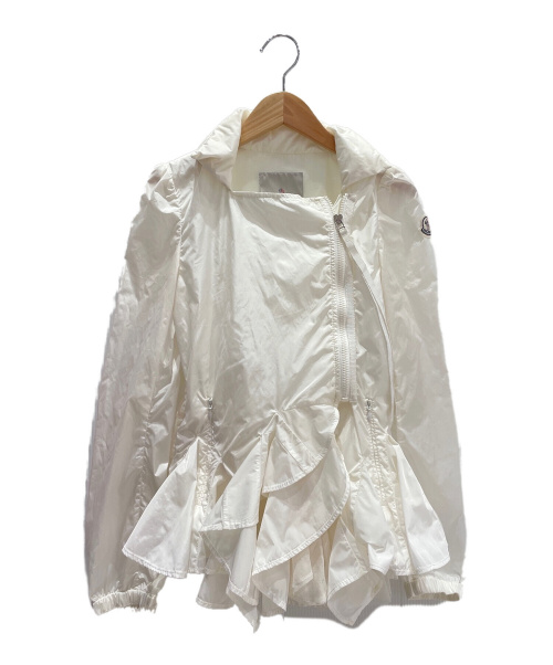 MONCLER（モンクレール）MONCLER (モンクレール) SONOMIナイロンジャケット ホワイト サイズ:00の古着・服飾アイテム
