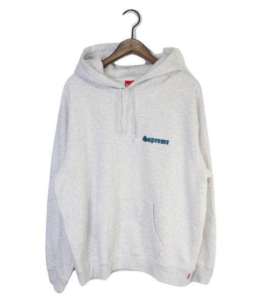 SUPREME（シュプリーム）SUPREME (シュプリーム) Love Hooded Sweatshirt ライトグレー サイズ:Mの古着・服飾アイテム