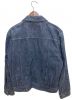 LOUIS VUITTON (ルイ ヴィトン) ジップアップデニムジャケット ブルー サイズ:50：42800円