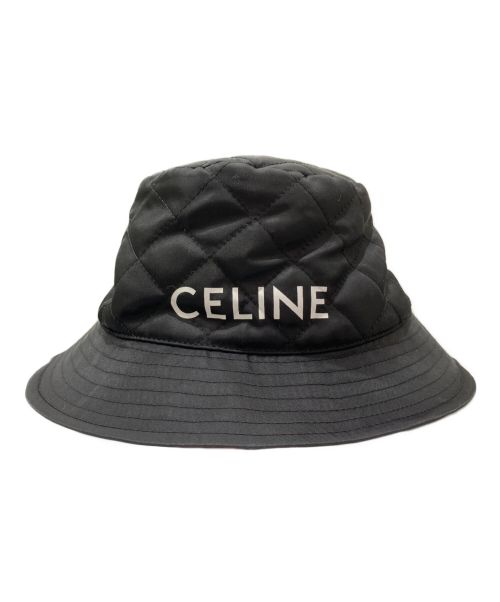 CELINE（セリーヌ）CELINE (セリーヌ) バケットハット ブラック サイズ:SIZE L(59)の古着・服飾アイテム