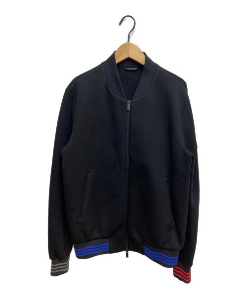 FENDI（フェンディ）FENDI (フェンディ) ボンディングジャケット ブラック サイズ:46の古着・服飾アイテム