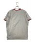 MONCLER (モンクレール) ロゴパイピングTシャツ ライトグレー サイズ:XL：13800円