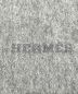 HERMES (エルメス) 大判ブランケット ライトグレー：42800円