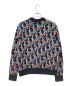 Christian Dior (クリスチャン ディオール) 21AW オブリークウールジャガードニットセーター ブラック サイズ:M：108000円