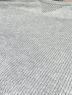 中古・古着 Christian Dior (クリスチャン ディオール) オブリーク コットン×シルク ニット ライトグレー サイズ:L：84800円
