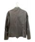 EMPORIO ARMANI (エンポリオアルマーニ) シングルレザージャケット ブラック サイズ:L：34800円