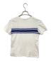 Christian Dior (クリスチャン ディオール) シグネチャーロゴ Tシャツ ホワイト×ブルー サイズ:M：59800円