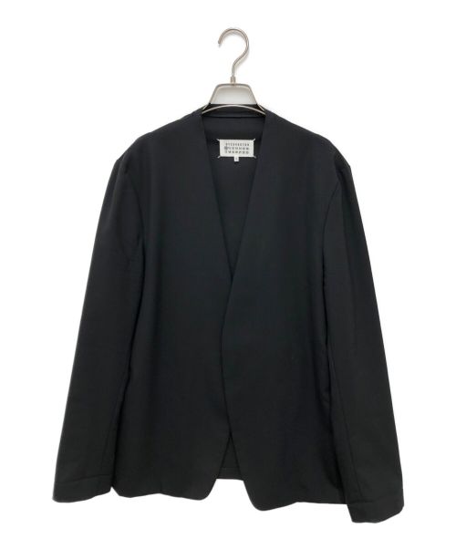 Maison  Margiela（メゾンマルジェラ）Maison  Margiela (メゾンマルジェラ) ノーカラージャケット ブラック サイズ:50の古着・服飾アイテム