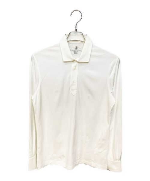 BRUNELLO CUCINELLI（ブルネロクチネリ）BRUNELLO CUCINELLI (ブルネロクチネリ) イージシャツ ホワイト サイズ:Sの古着・服飾アイテム