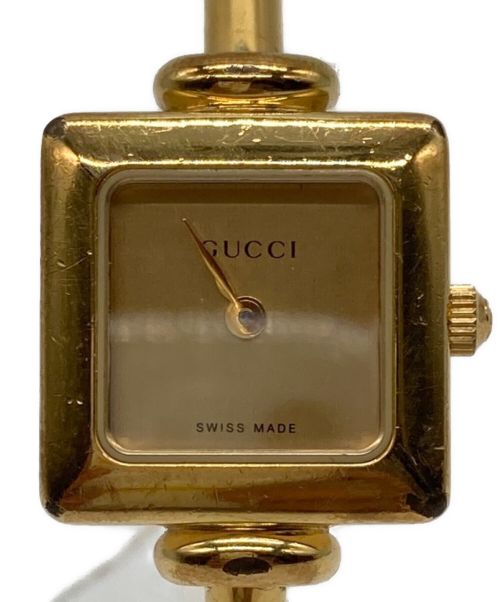 GUCCI（グッチ）GUCCI (グッチ) 腕時計 ゴールドの古着・服飾アイテム