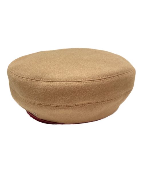 HERMES（エルメス）HERMES (エルメス) カシミヤベレー帽 ベージュ サイズ:57 未使用品の古着・服飾アイテム