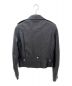 Saint Laurent Paris (サンローランパリ) L01レザーライダースジャケット ブラック サイズ:36：198000円