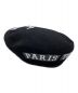 LOUIS VUITTON (ルイ ヴィトン) FRAGMENT DESIGN (フラグメント デザイン) パリストーキョーワッペンベレー帽 ブラック サイズ:-：57800円