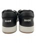 中古・古着 Dior (ディオール) B27 ロートップスニーカー ブラック サイズ:43 未使用品：99800円