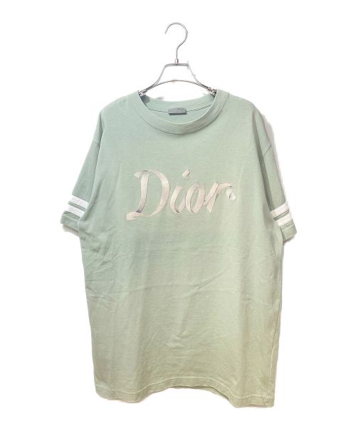 Christian Dior（クリスチャン ディオール）Christian Dior (クリスチャン ディオール) コンパクトジャージーTシャツ ミント サイズ:Lの古着・服飾アイテム