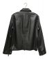 HERMES (エルメス) レザージップアップジャケット ブラック サイズ:52：248000円