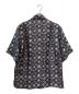 LOUIS VUITTON (ルイ ヴィトン) モノグラムシルク半袖シャツ グレー サイズ:S：150000円