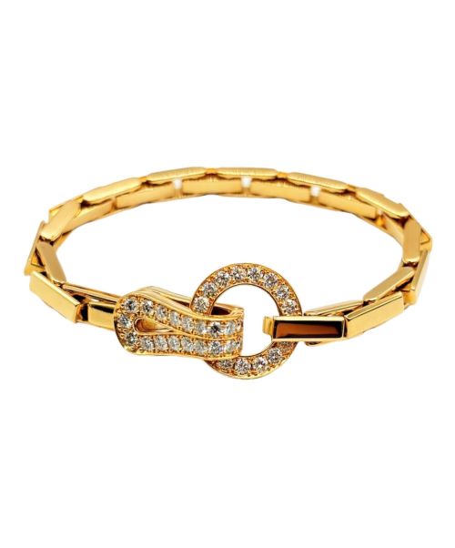 Cartier（カルティエ）Cartier (カルティエ) Agrafe Diamond Bracelet サイズ:-の古着・服飾アイテム