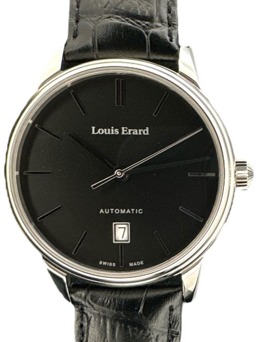 Louis Erard（ルイエラール）Louis Erard (ルイエラール) ヘリテージオートマチック ブラック サイズ:40mmの古着・服飾アイテム
